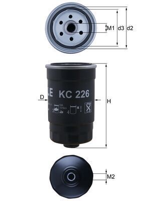 Degvielas filtrs - KC 226