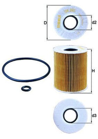Eļļas filtrs - OX 203D