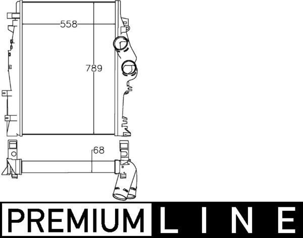 Välijäähdytin - CI 269 000P