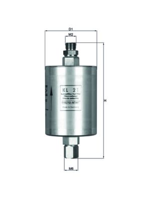 Degvielas filtrs - KL 21