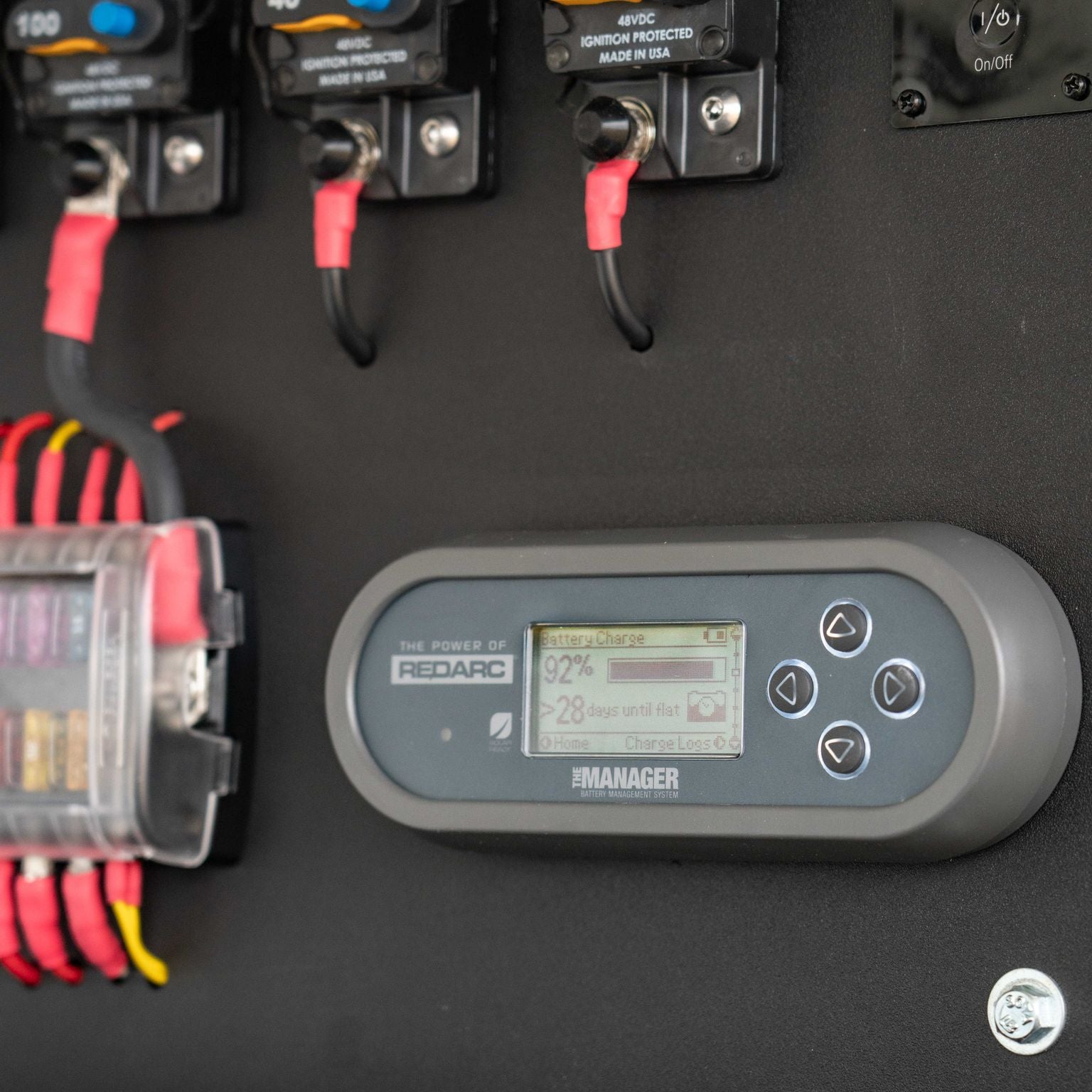 The Manager30 Battery Management System with EU AC Plug - BMS1230S3-EU