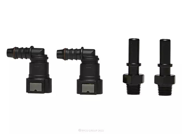 Fuel Water Separator, Universal - 9.89 quick connector set - RFA225