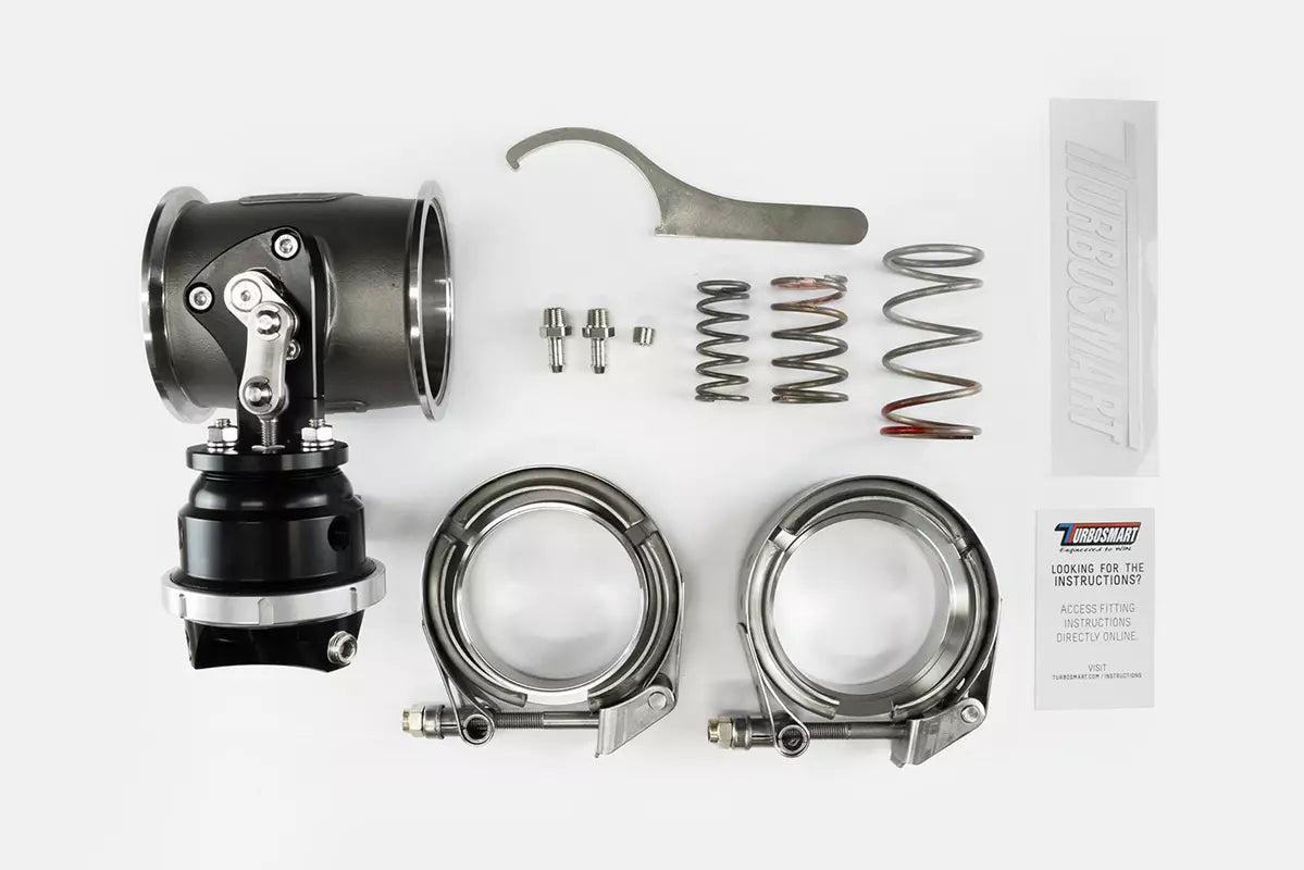 PSG76 Pneumatic Straight Gate 6psi Black - TS-0567-1762
