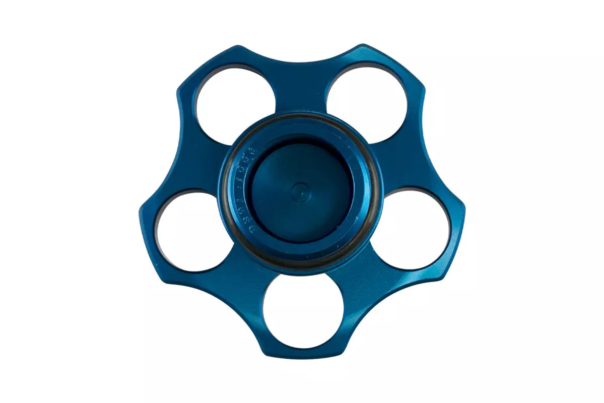 Oil Cap - 12AN - Blue - TS-0891-0071