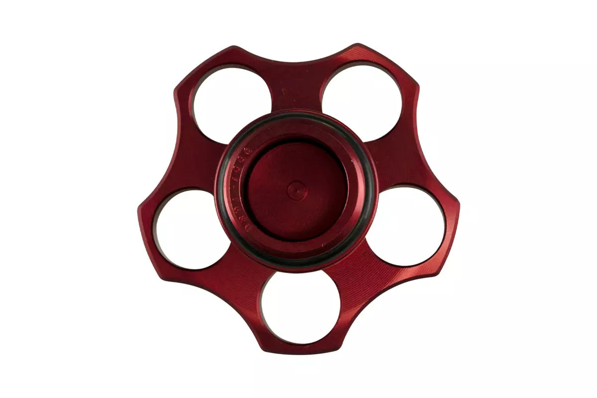 Oil Cap - 12AN - Red - TS-0891-0074