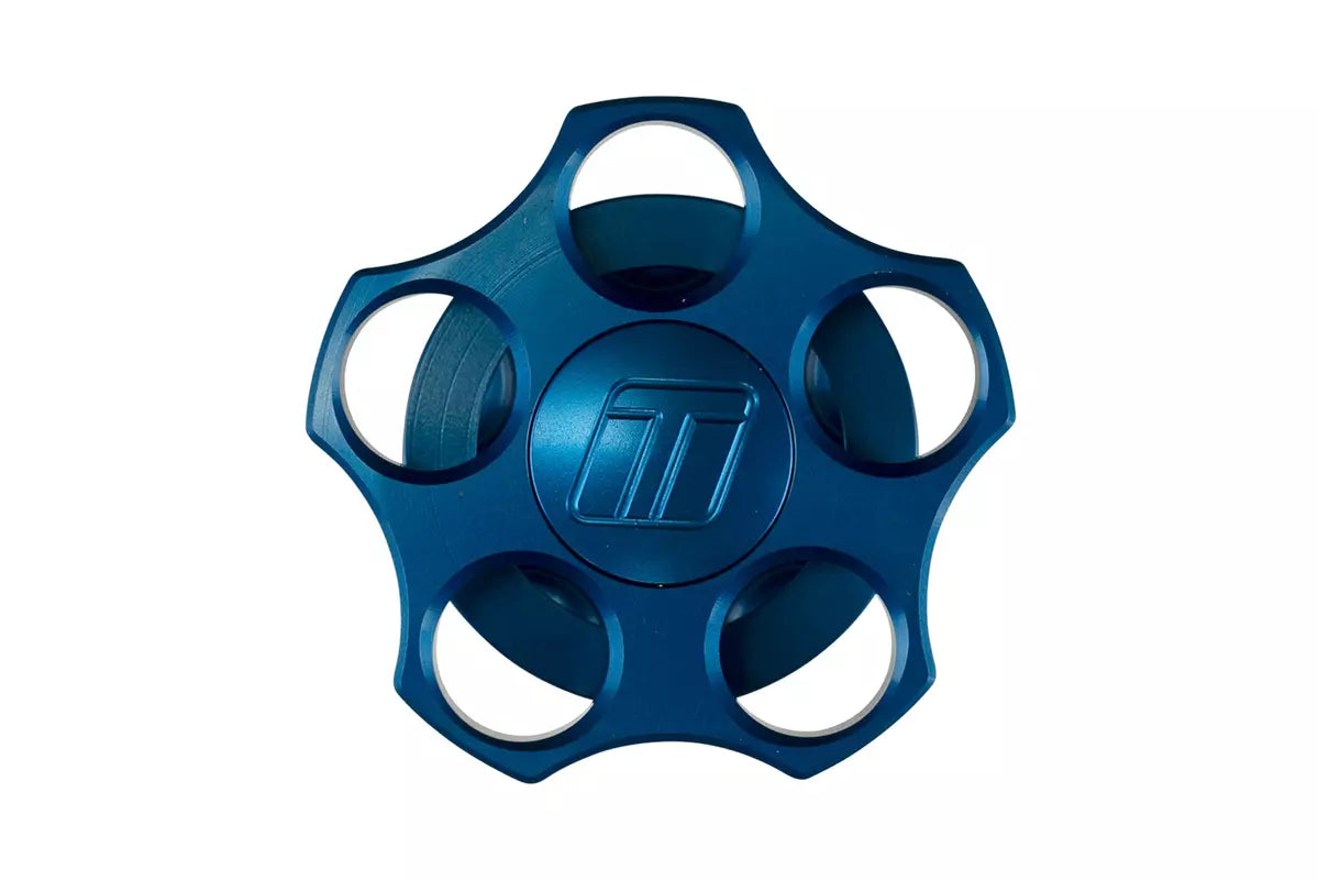 Oil Cap - Notch - LS - Blue - TS-0891-0271