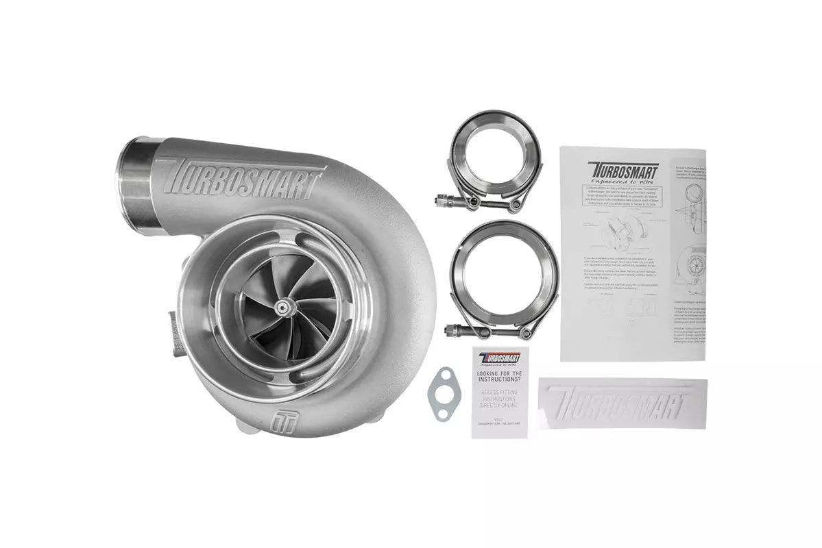 TS-1 Turbocharger 6870 (Kompact) V-Band Reverse Rotation 0.96AR Externally Wastegated - TS-1-6870B-VR096E