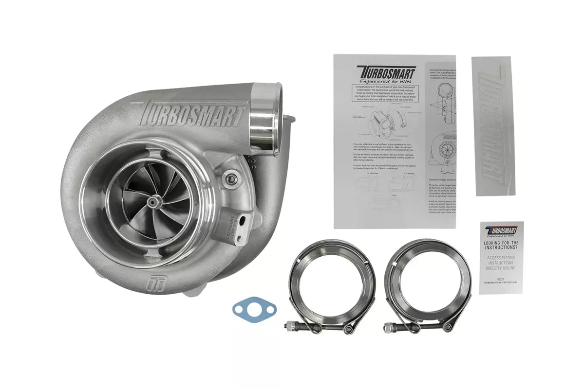 TS-1 Turbocharger 6870 (Kompact) V-Band 1.07AR Externally Wastegated - TS-1-6870B-VB107E