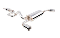 2.5" Cat-Back System with Varex Middle Muffler, 304 Stainless Steel - ES-MZ3-25VMK-CBS